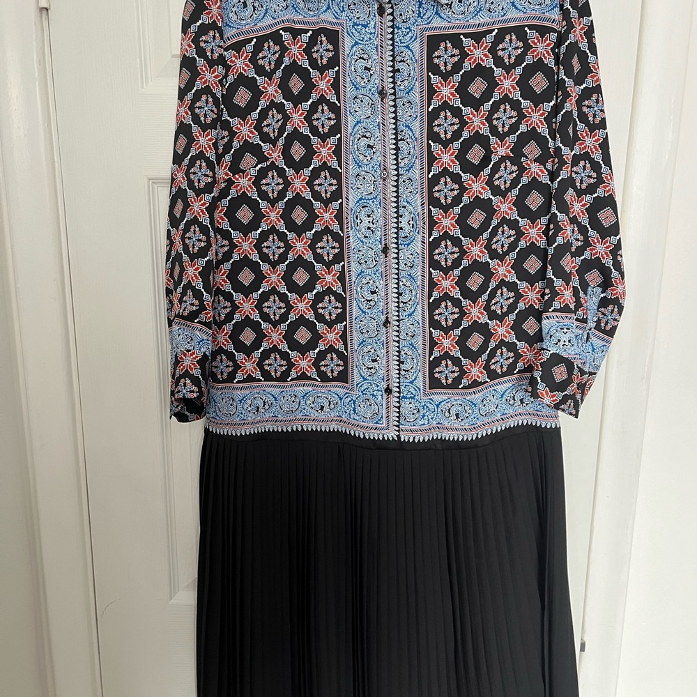 Sandro Rjoel Printed Midi Dress - Picture 5 of 11